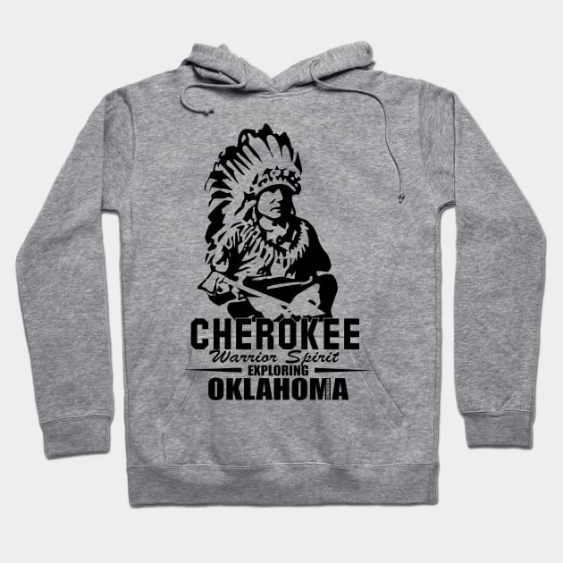 Cherokee Warrior Spirit Hoodie by comancha